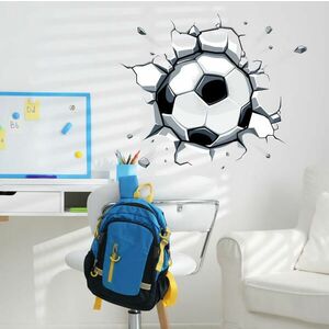 Falmatrica - Focilabda a repedezett falon kép