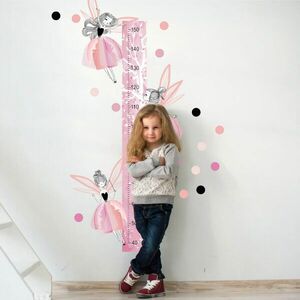 Matrica a falon - Meter tündérekkel egy lánynak kép
