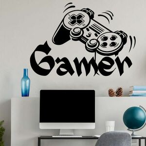 Vinyl matrica tinédzsereknek - GAMER kontrollerrel kép