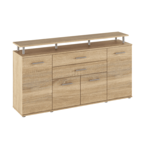 Komód, sonoma tölgy, HANOLA kép