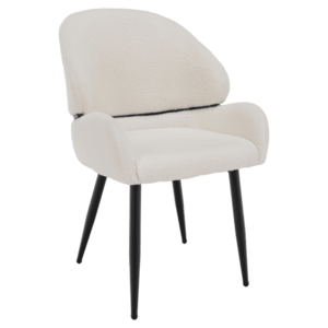 Étkezőszék, fehér/fekete, SANAKO TYP 1 kép