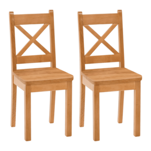 Szék, 2 db-os szett, éger, REMY KX kép