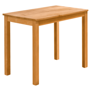 Étkezőasztal, éger, fa, 100x60 cm, MONAN VI kép