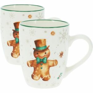 2 db porcelán Gingerbread bögre 320 ml kép