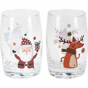 2 db karácsonyi pohár Santa és Sob 250 ml kép