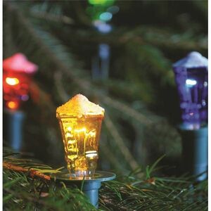 Lámpás készlet TV-12, 12 db izzós, színes kép