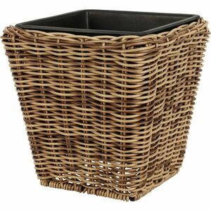 Lierre polyrattan virágtartó, 18 x 18 x 18 cm kép