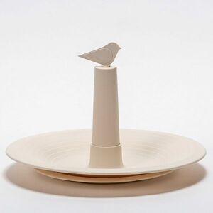 Plastia Finch Madáritató, elefántcsont kép