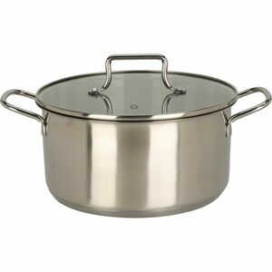 EH Rozsdamentes acél lábas, 22 cm átmérő, 22 cm átmérőjű kép