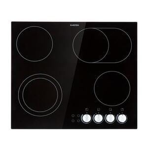 Klarstein EasyCook, üvegkerámia főzőlap, 6100 W, forgó szabályozó, fekete kép
