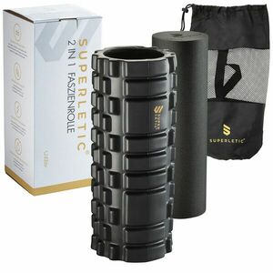 Capital Sports Tomaj Elite, fasciális henger, 2 az 1-ben, 33 × 14 × 14 cm, állandó forma, tömeg: 1 kg kép