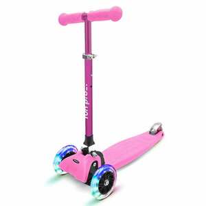 Fun pro ONE Deluxe gyermek roller 3-6 éves korig LED kerekek összecsukható 50 kg-ig állítható magasságú kép