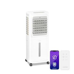 Klarstein Breezcube intelligens léghűtő vízhűtéssel | 340 m³/h | 10 l | 30 m² | 3 üzemmód | 50 W kép