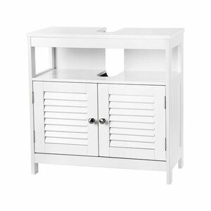 Fürdőszobai szekrény - fehér színben kép