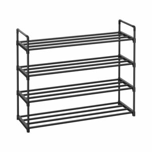 4 szintes fém cipőtartó 92x30x72cm kép