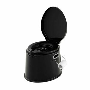 Mobil wc fekete kép