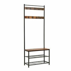 Előszobafal barna 32 x 70 x 175 cm kép