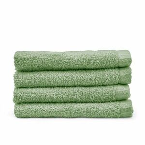 Zöld gyorsan száradó-frottír pamut törölköző szett 4 db-os 30x30 cm Quick Dry – Catherine Lansfield kép