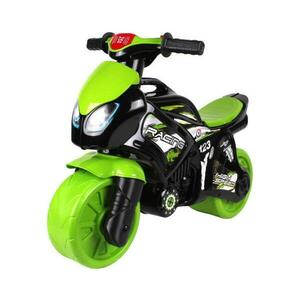 Teddies Világítós motoros futóbicikli, zöld/fekete 00880075 kép