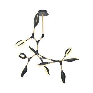 ASTI LED csillár rúdon, 10xLED/7W/230V, 3000K, fekete 414LRC1338 kép