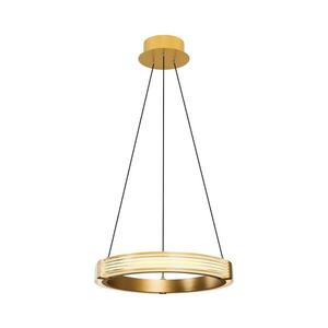 LED csillár kábellel JESI LED/22W/230V 3000K Ø 40 cm arany 414LRC1945 kép