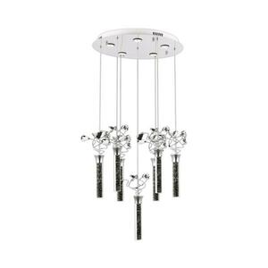 PIGEON LED kábeles csillár 7xLED/6W/230V 6500K fényes króm 683AVN1215 kép