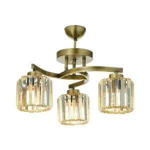 CRYSTALLINE felületre szerelhető csillár 3xE27/40W/230V bronzszínű 683AVN1435 kép