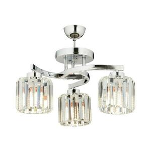 Felületre szerelhető CRYSTALLINE csillár 3xE27/40W/230V fényes króm 683AVN1436 kép