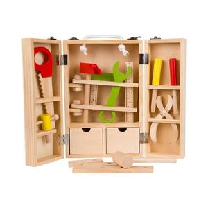 Teddies 30 darabos fa szerszámkészlet bőröndben 00512041 kép