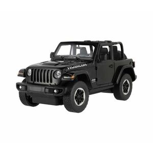 Teddies Távirányítós Jeep Wrangler Rubicon RASTAR, 5xAA + 2xAA, fekete 00850601 kép