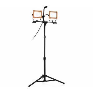 LED reflektor állvánnyal 2xLED/30W/230V 4000K IP65 narancssárga/fekete FCL kép