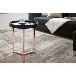 MODUL fekete réz lerakóasztal 40 cm kép