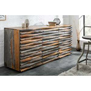 RELIEF szürke rózsafa komód 160cm kép