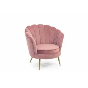 GILIOLA antik rózsaszín kagyló fotel kép