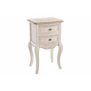 CLARISSE lerakóasztal 2 fiókkal 40cm kép