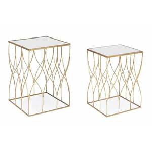 ELENOR 2 részes négyzetes dohányzóasztal V2 kép