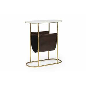 MARMOL dohányzóasztal újságtartóval 53cm kép