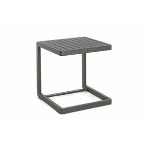 KONNOR szürkésbarna kerti lerakóasztal 40cm kép