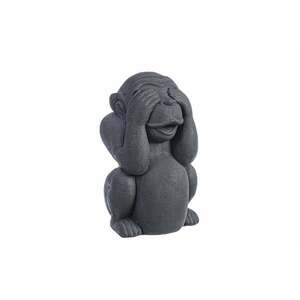 NOT SEE MONKEY szürke kerti dekoráció kép