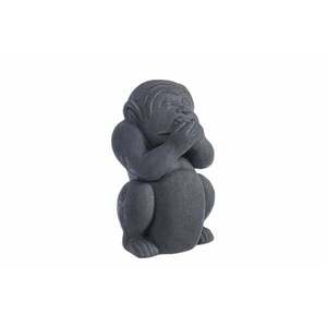 NOT TALK MONKEY szürke dekoráció kép