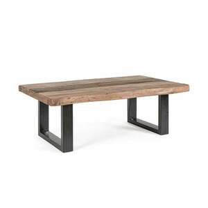 NOTTINGHAM barna akácfa dohányzóasztal 120cm kép