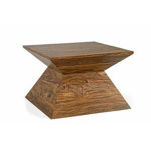 EGYPT barna rózsafa dohányzóasztal 58x58cm kép