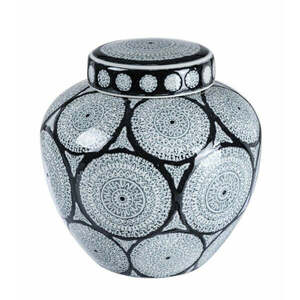 ANTIFONE fekete porcelán váza kép