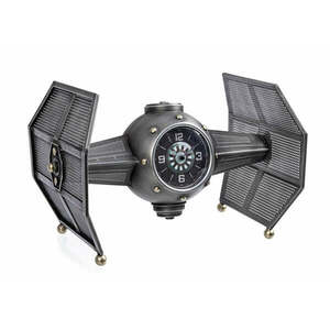 CHARLES III ezüst acél asztali óra kép