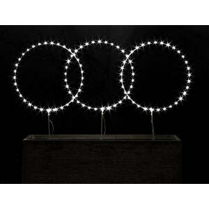 CIRCLE fehér égősor kép