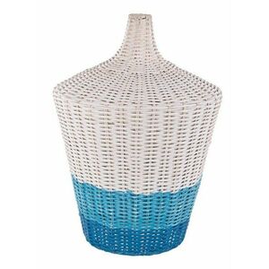 SKY kék rattan asztali lámpa kép