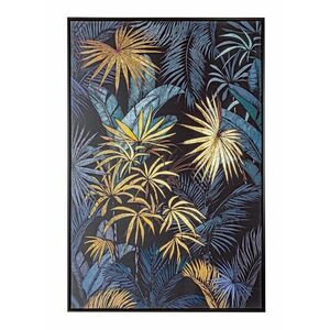 BOLD VIII kék vászon festmény kép