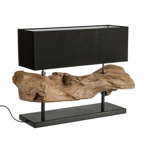 KLETA fekete 100% pamut asztali lámpa kép