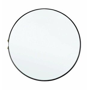 ZEINA fekete acél falitükör kép