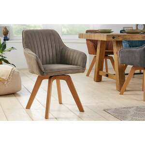 LIVORNO taupe mikroszálas étkezőszék kép